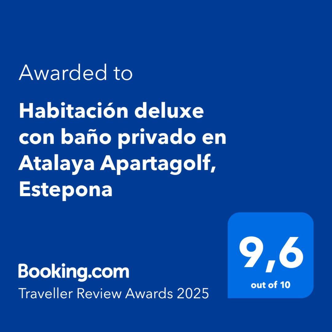 Habitacion Deluxe Con Bano Privado En Atalaya Apartagolf, Estepona Esterno foto